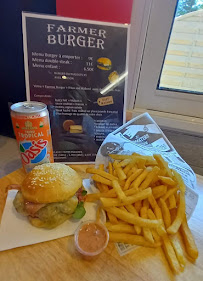 Plats et boissons du Restaurant de hamburgers Farmer burger à Maresquel-Ecquemicourt - n°1
