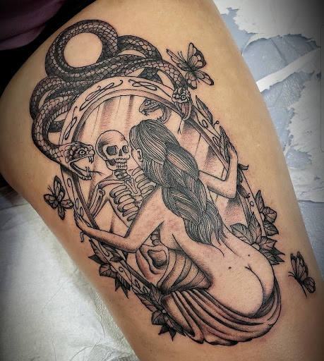 Explore themed tattoo ideas, creative tattoo ideas in Abington, available at Ink Boss Tattoo & Piercing Studio