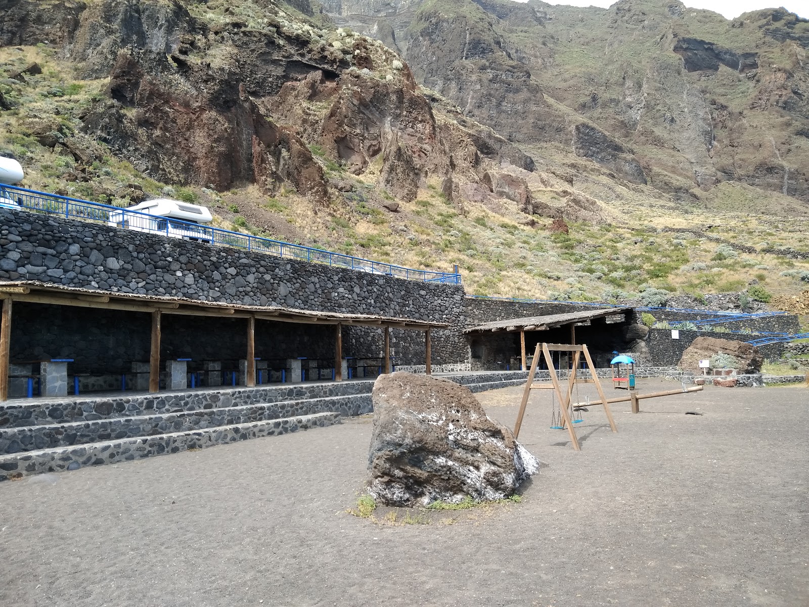 Foto di Playa del Fraile con baia lunga