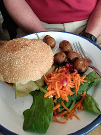 Hamburger végétarien du Restaurant diététique Positive Café à Versailles - n°9