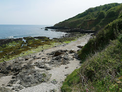 Photo de Querviere Beach situé dans une zone naturelle