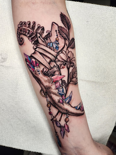 Explore playing card tattoo ideas, creative tattoo ideas in Augusta, available at Mr. Tattoo