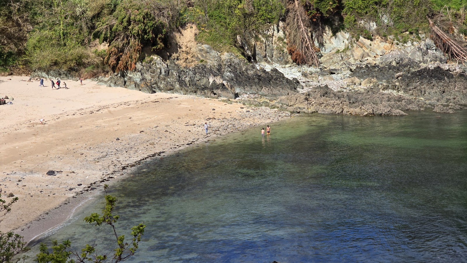 Foto von Plage de Pors Mellec wilde gegend