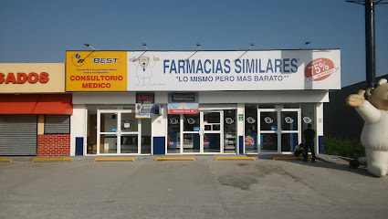Farmacias Similares B.Juarez 11 Carr. A San Mateo 400-C, San Miguelito 2do Sector, 67250 Juarez, N.L. Mexico