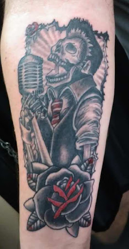 Explore goldendoodle tattoo ideas, creative tattoo ideas in Ozark, available at Tooth & Nail Tattoo & Piercing