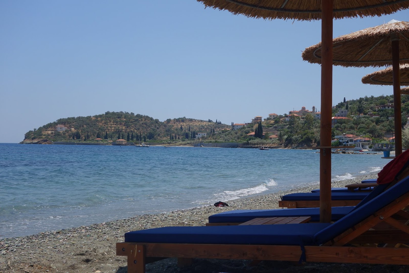 Photo of Kalo Livadi Beach - popular place among relax connoisseurs