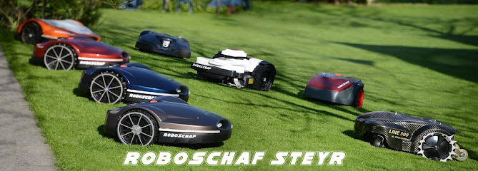 Roboschaf Steyr, Rasenmähroboter, Rasenroboter, Mähroboter, Rasenmäher Roboter