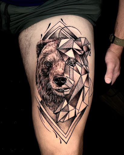 Explore butcher tattoo ideas, creative tattoo ideas in San Antonio, available at Platinum Tattoos & Piercings