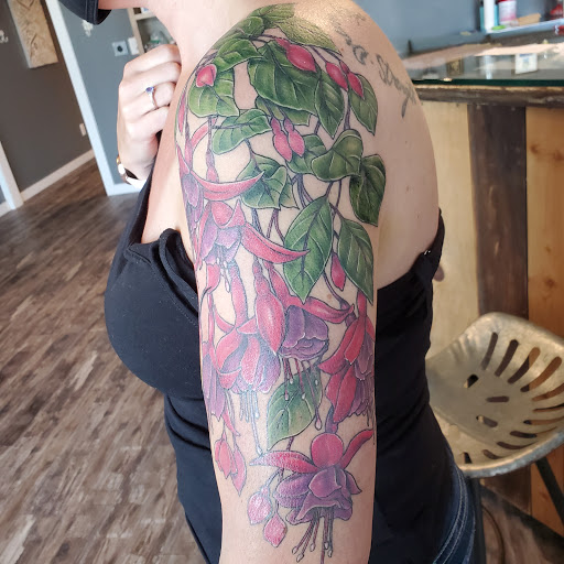 Explore france tattoo ideas, creative tattoo ideas in Coquille, available at Inspired Ink Tattoo Shop