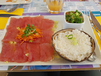 Carpaccio du Restaurant Tehani Tahiti à Sanary-sur-Mer - n°3