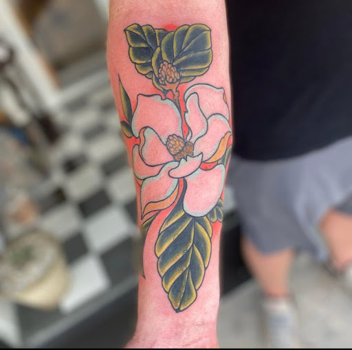 Explore yin yang couple tattoo ideas, creative tattoo ideas in Mobile, available at Old Familiar Tattoo Company