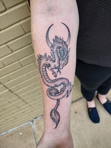 Explore black light tattoo ideas, creative tattoo ideas in Peoria, available at Freedom Ink Tattoos