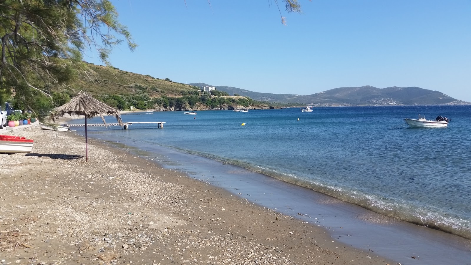 Foto af Figias beach faciliteter område