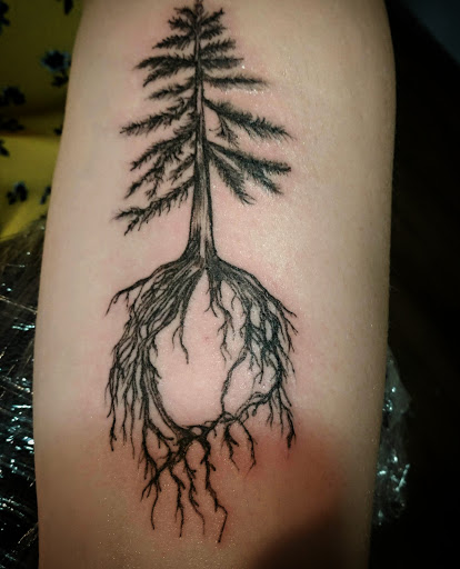 Explore blackout cover up tattoo ideas, creative tattoo ideas in South Berwick, available at On Point Tattoo Company