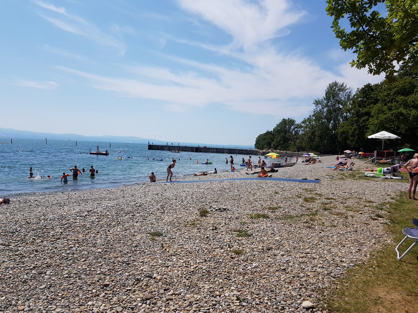 Photo of Naturstrandbad Kressbronn am Bodensee with very clean level of cleanliness