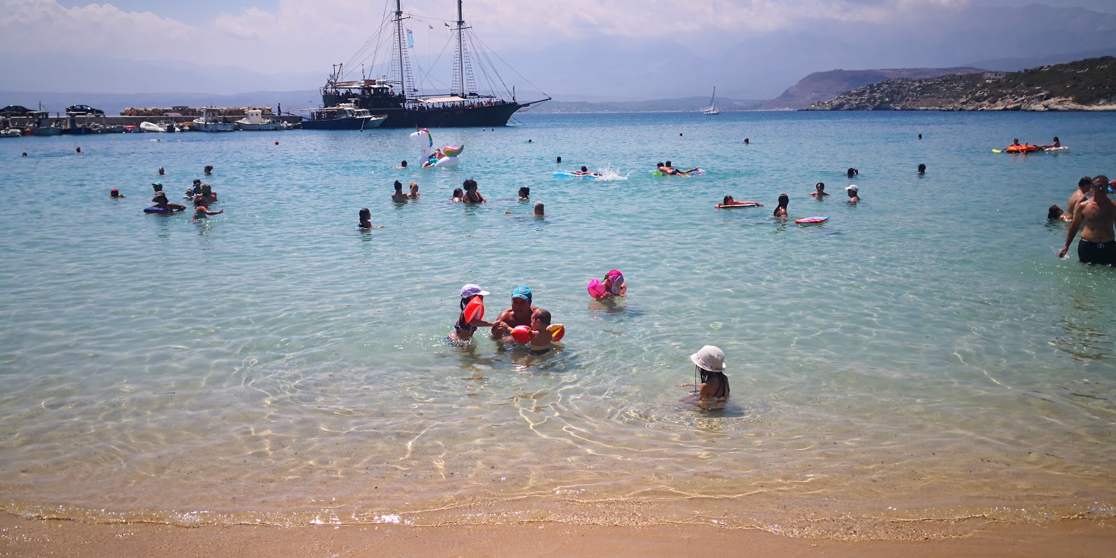 Photo of Marathi Beach and the settlement