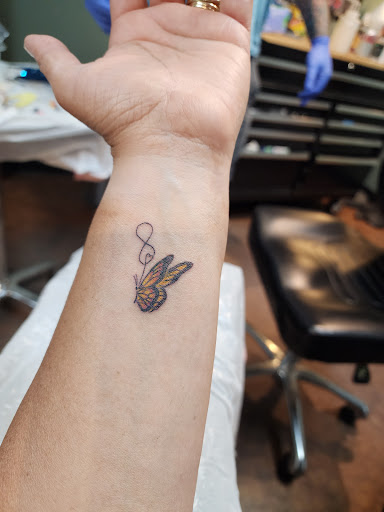 Explore art the clown tattoo ideas, creative tattoo ideas in Batavia, available at A Thin Line Tattoo