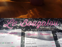 Le Bougalou à Saint-Auban-sur-l'Ouvèze menu