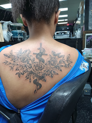 Explore dark cover up tattoo ideas female, creative tattoo ideas in Hamilton, available at A New Part of You Tattoos and Piercings