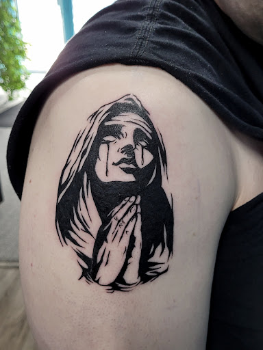 Explore baby footprint tattoo ideas, creative tattoo ideas in Chicago Ridge, available at Etched In Skin LLC