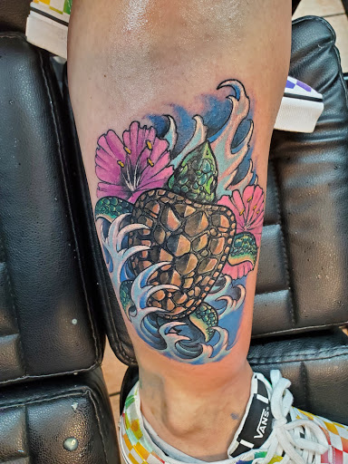 Explore baseball tattoo ideas, creative tattoo ideas in Denison, available at Mad House Tattoos