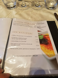 Restaurant l Epicerie à Amboise menu