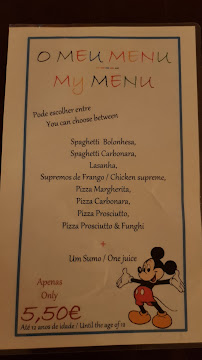 Al Dente em Alvor menu n° 5