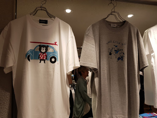 T-shirt stores Tokyo