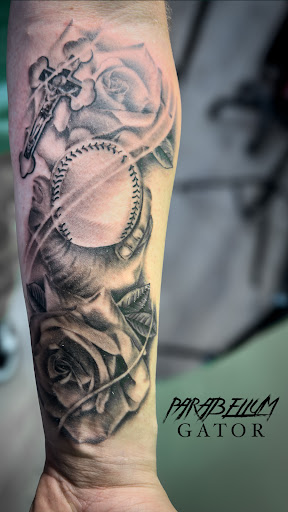 Explore february birth flower tattoo ideas, creative tattoo ideas in Newfield, available at Parabellum Tattoo Studio