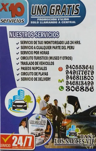 Opiniones de Taxi los Sauces Vip Chiclayo en José Leonardo Ortiz - Servicio de taxis