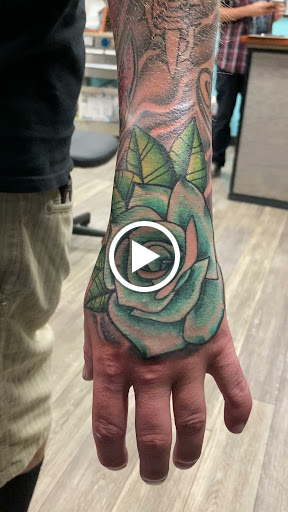 Explore alice in chains tattoo ideas, creative tattoo ideas in Bullhead City, available at Smoke and Dagger Tattoo