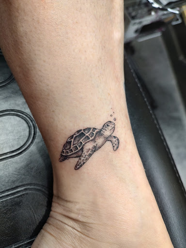 Explore wife name tattoo ideas for husband, creative tattoo ideas in San Diego, available at Goddess Temple Tattoo Studio