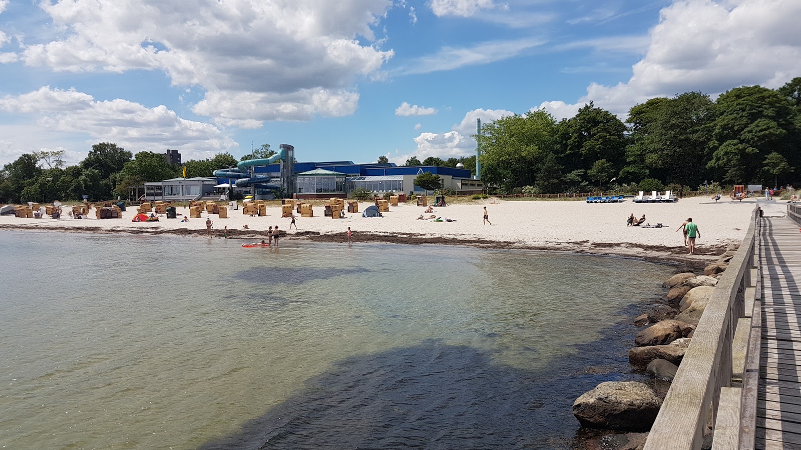 Foto van Hauptstrand Eckernforde - populaire plek onder ontspanningskenners