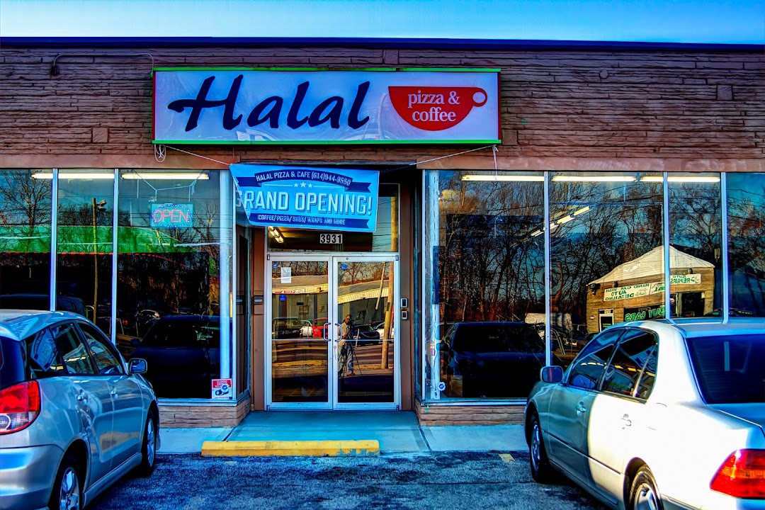 Halal pizza cafe