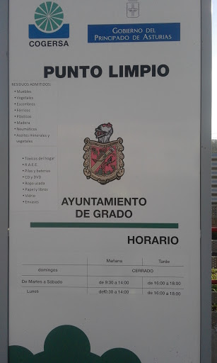 Punto Limpio Grado/Grau y Las Regueras/Les Regueres en Grado, Oviedo