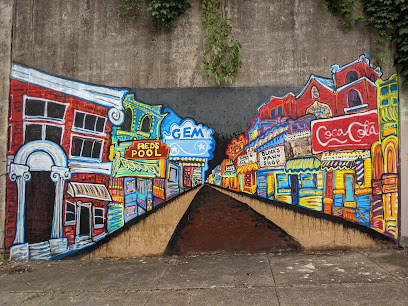 Community Peace Graffiti Dedication Wall
