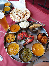 Thali du Restaurant indien Le Taj à Six-Fours-les-Plages - n°11