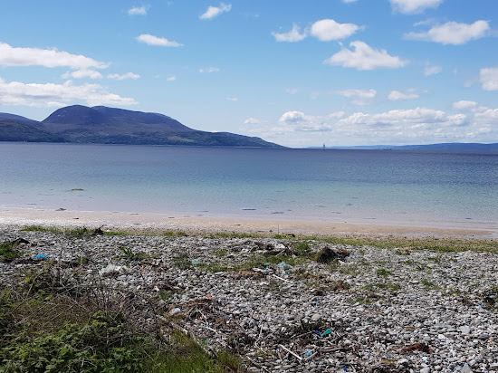 Skipness Castle Beach