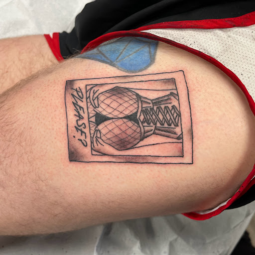 Explore dark art tattoo ideas, creative tattoo ideas in Buffalo, available at True Gloom Tattoo Studio
