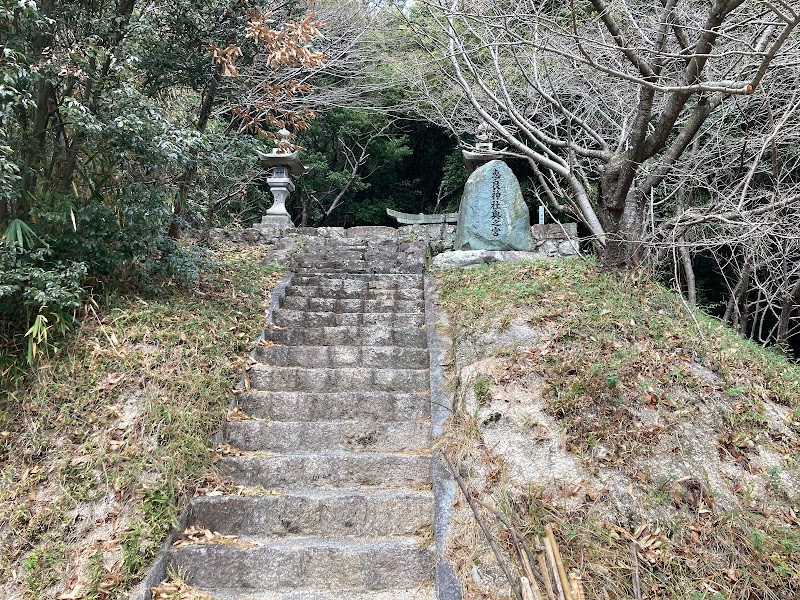 恵良神社奥之宮入口