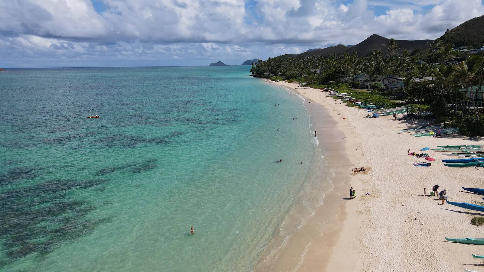 Foto di Spiaggia di Lanikai - luogo popolare tra gli intenditori del relax