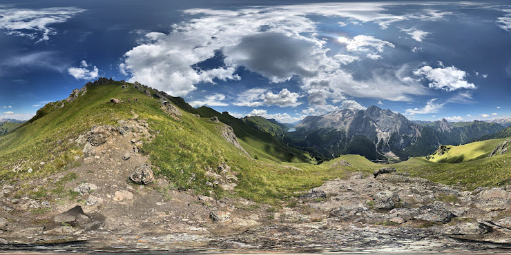 Street View et 360° Refuge Rifugio Viel Dal Pan 38032 Canazei
