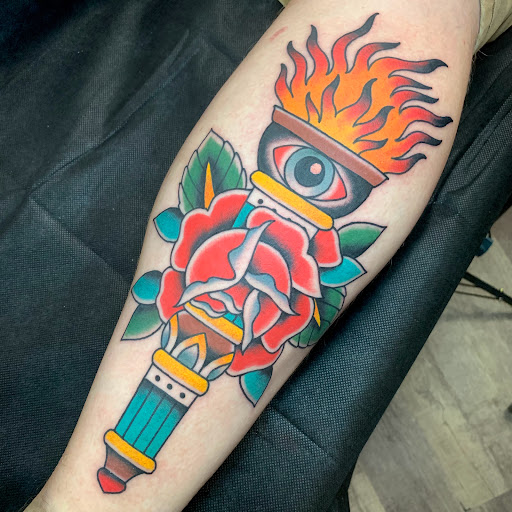 Find space tattoo ideas for your next unique tattoo in Orwigsburg at Small World Tattoo