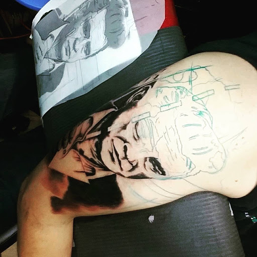 Explore tattoo ideas for pets, creative tattoo ideas in Springfield, available at Dark Ship Tattoo inc