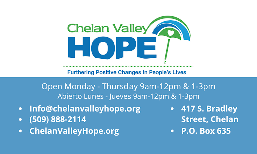 Community Center «Chelan Valley Hope / Lake Chelan Food Bank», reviews and photos, 417 S Bradley St, Chelan, WA 98816, USA