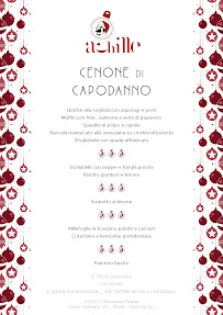 New Bar Bar Achille à Valenza carte