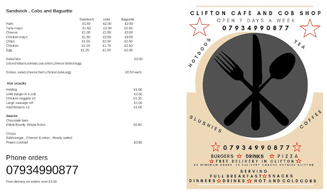 Clifton cafe and cob shop - Coffee shop