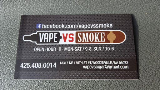 Tobacco Shop «Vape VS Smoke», reviews and photos, 13317 NE 175th St, Woodinville, WA 98072, USA