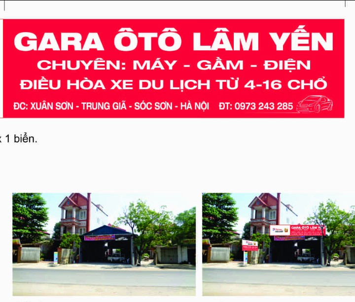 Gara Ôtô Lâm Yến