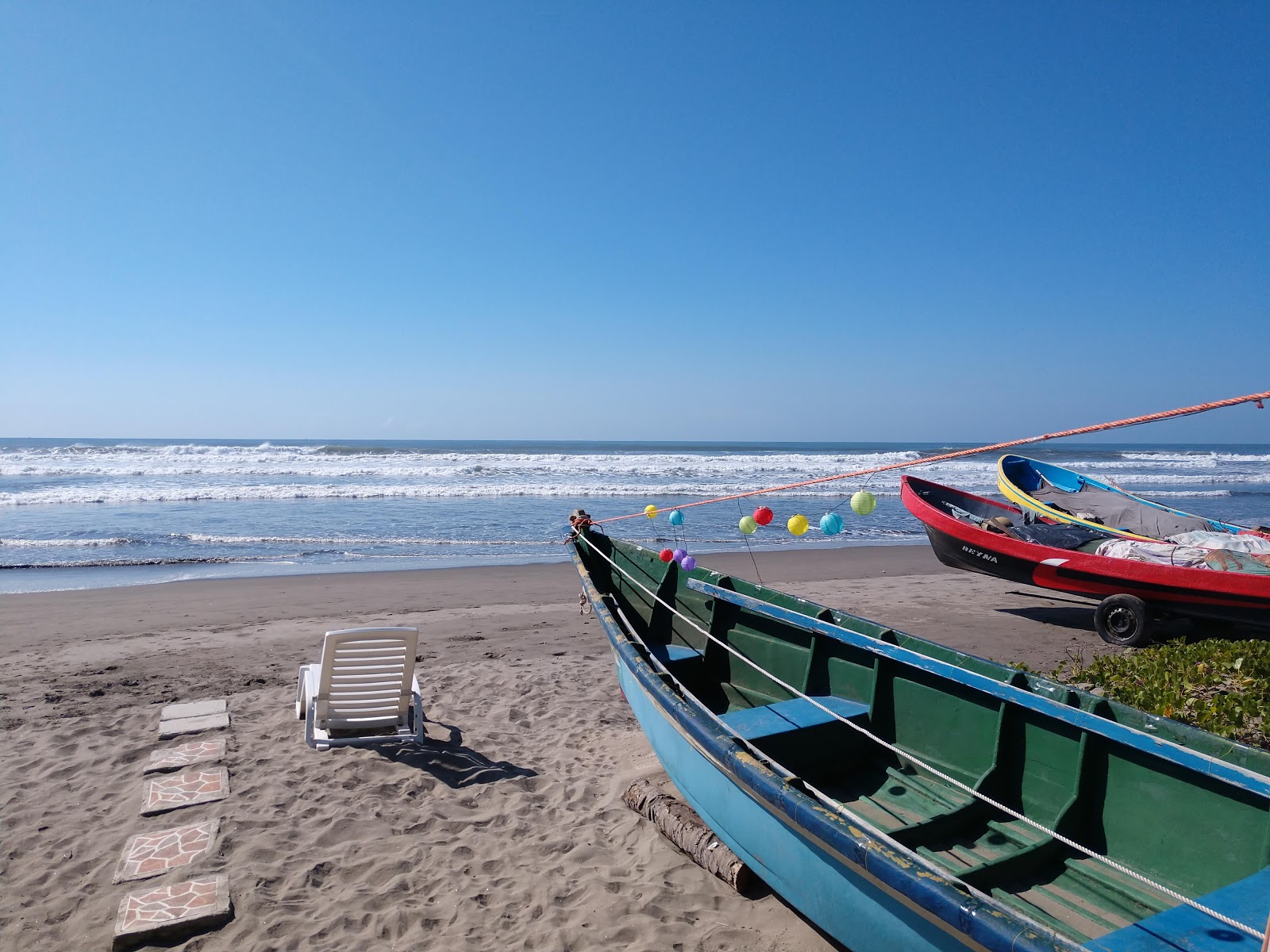 Fotografija Playa El Cuco z visok stopnjo čistoče